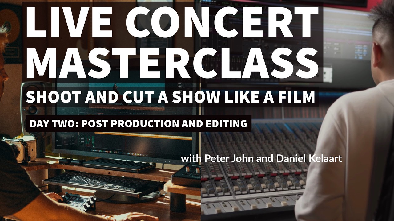 How to Edit a Live Concert Like a Film (And Why Your Current Approach Probably Looks Like a Broadcast Feed)