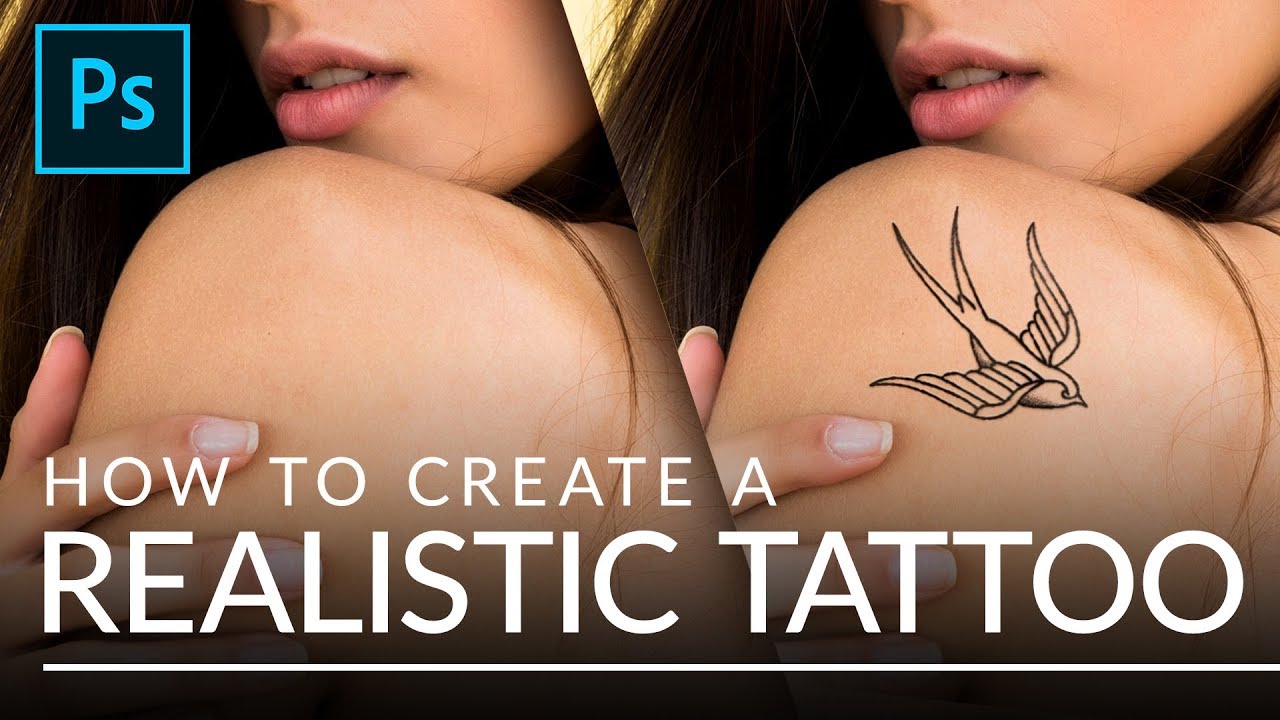 How to Make Any Design Look Like a Real Tattoo in Photoshop (Without Owning a Needle)