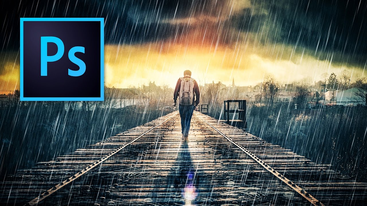 Making Rain in Photoshop That Actually Looks Like Rain (Not TV Static)