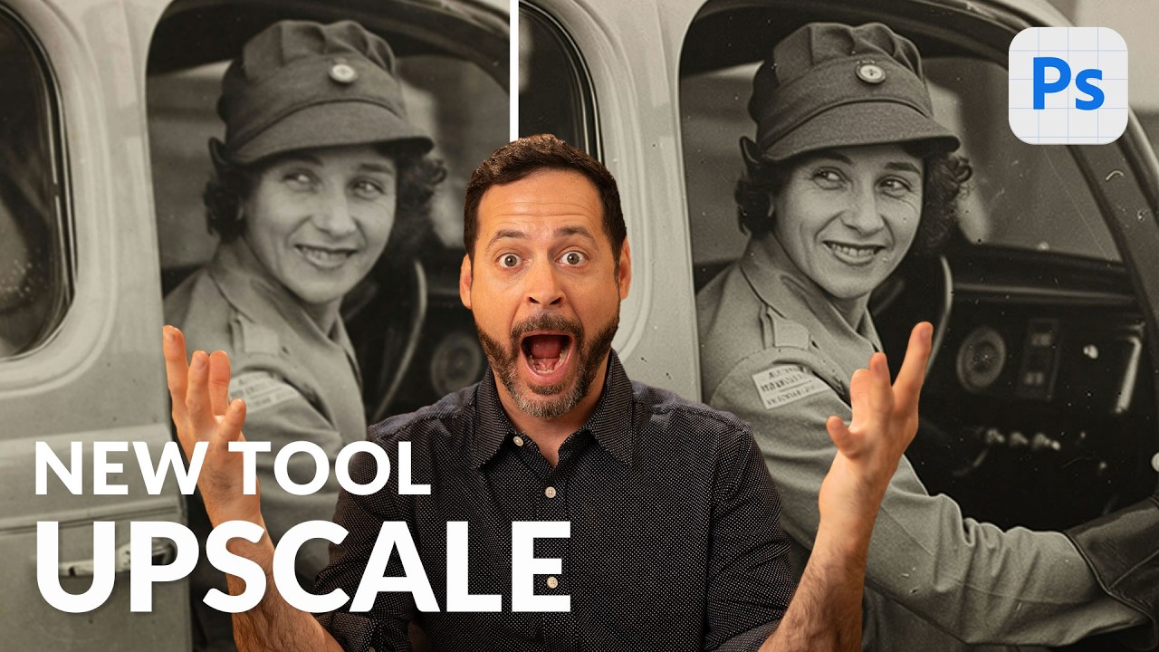 Photoshop's Generative Upscale Tool Might Save Your Old Photos (And Your Print Jobs)