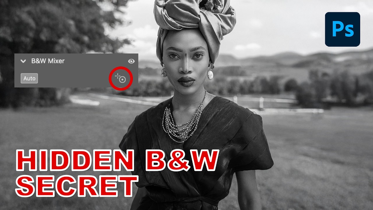 Stop Adjusting Black & White Sliders Blindly — Camera Raw Has a Better Way
