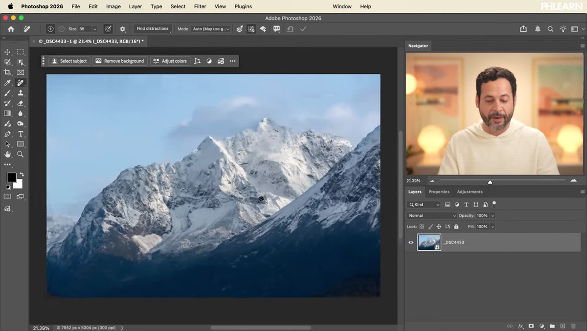 Smart Object layer in Photoshop, Camera Raw accessible via double-click