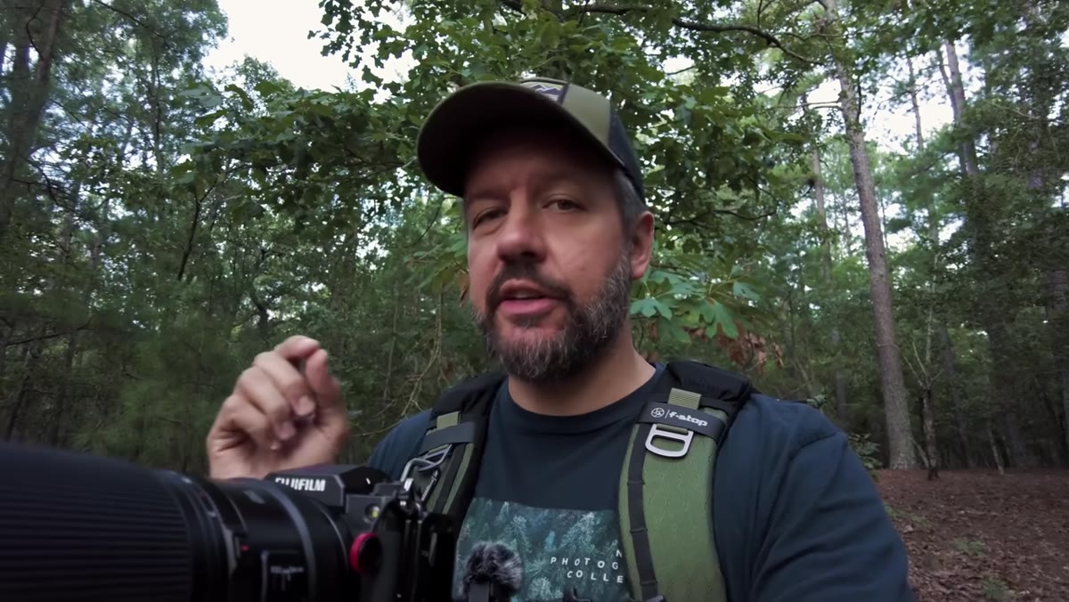 Mark discussing how the filter mirrors adjustments he already makes in editing