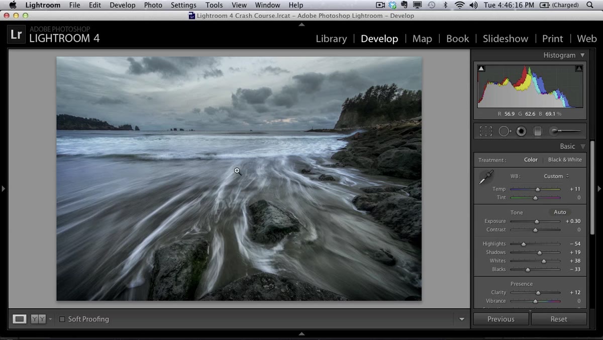Image being opened in Silver Efex Pro from Lightroom&rsquo;s Edit In menu