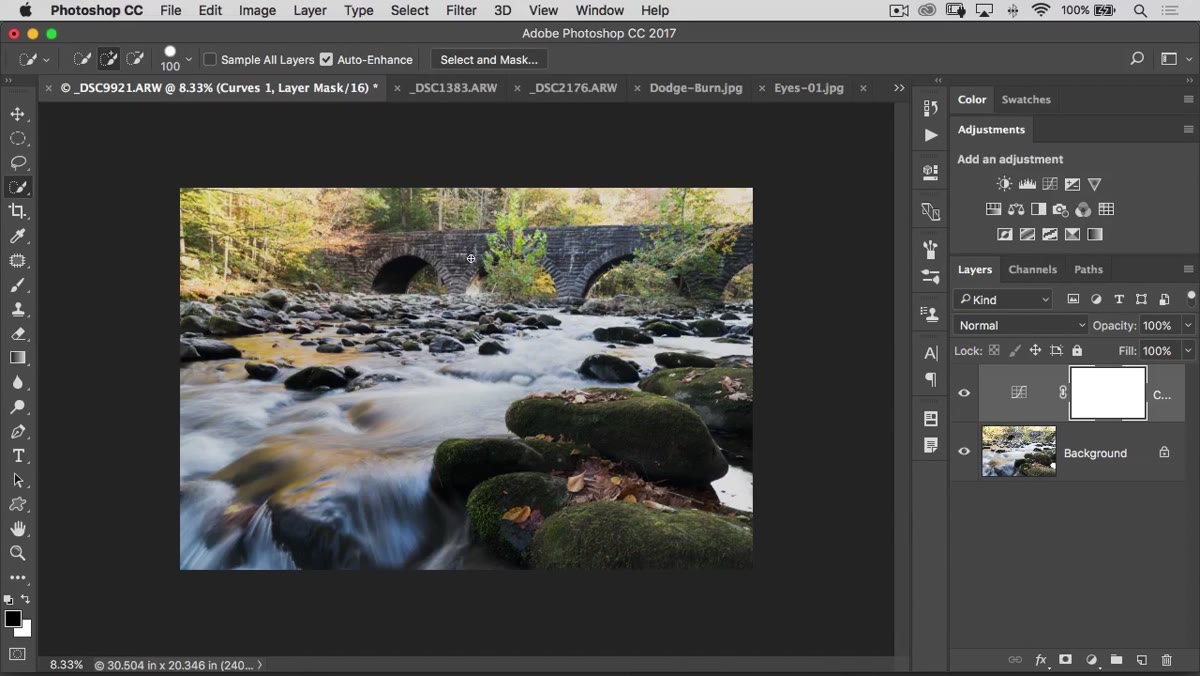 Side-by-side quality comparison, Lightroom highlights vs Photoshop shadow-highlights