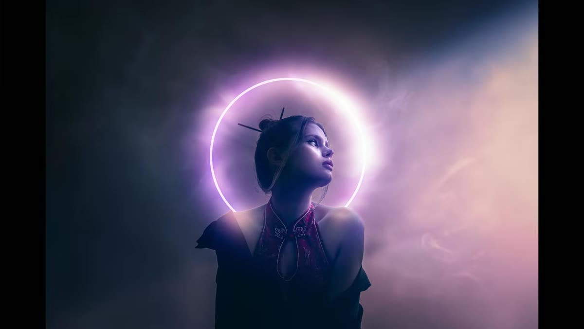 Final project after image with colorful glow and mist effects applied