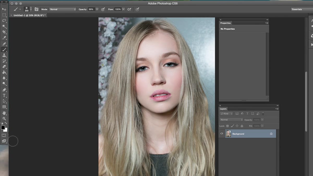 New raster layer created, named black hair selection
