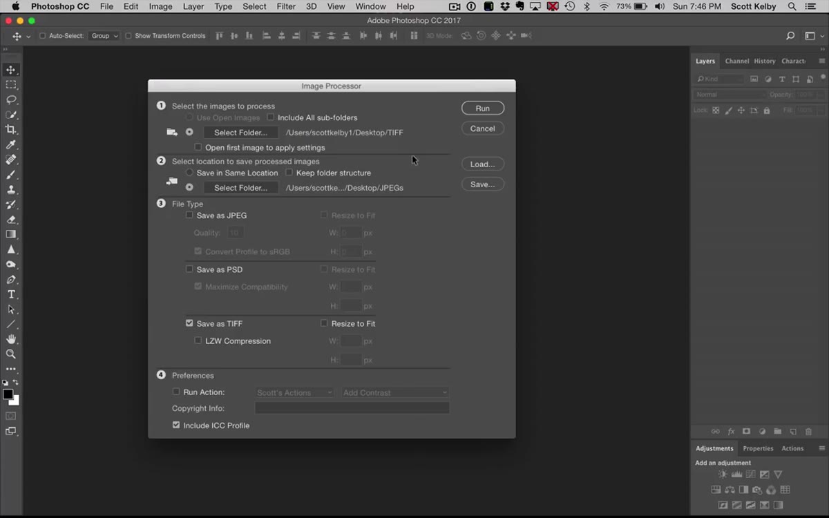 Save location options shown, &ldquo;Save in New Location&rdquo; selected