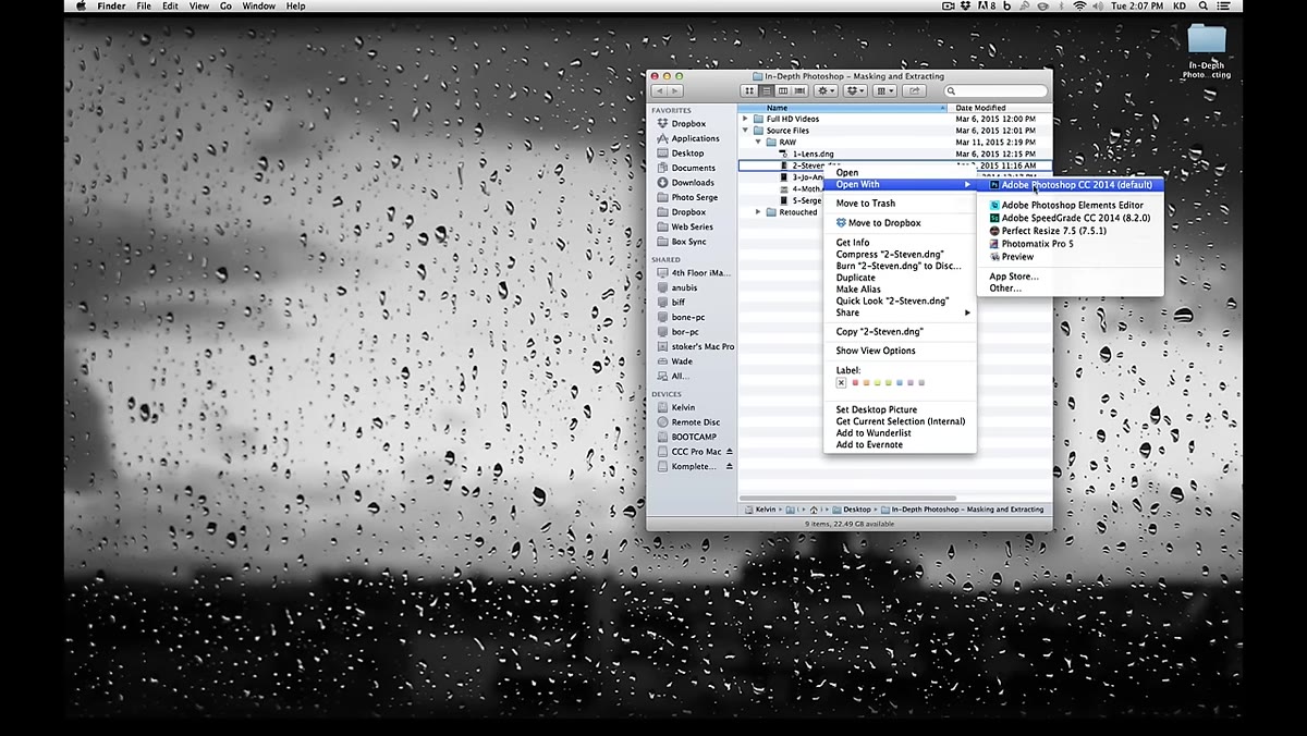 Image opening in Camera Raw with default settings