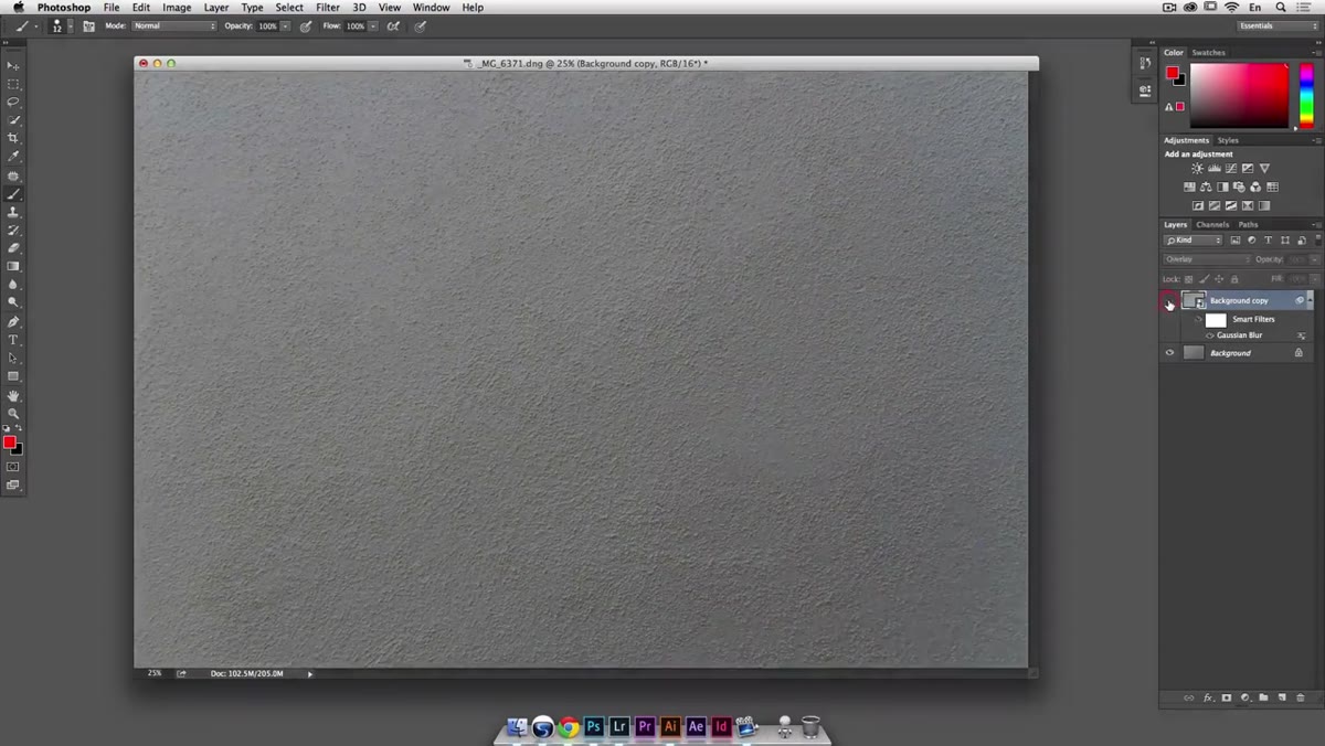 Illustrator artboard with houndstooth pattern elements arranged
