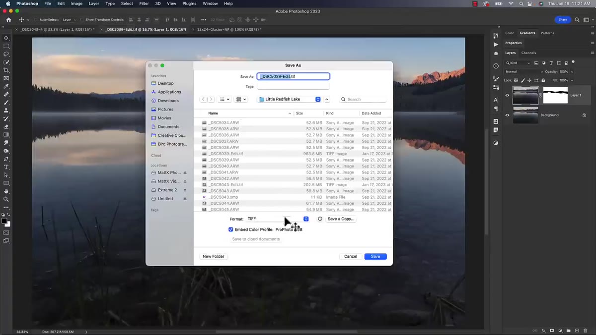 Save As dialog showing missing JPEG format option