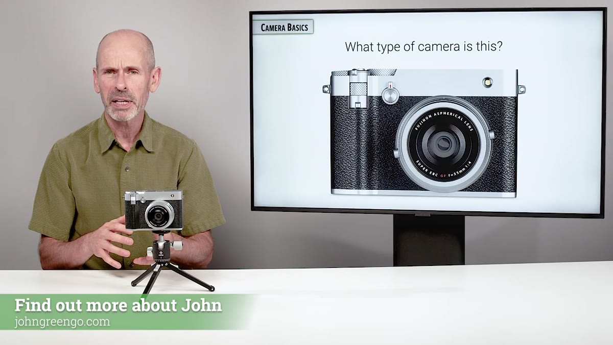 Creator explaining the GFX100RF falls across multiple camera categories