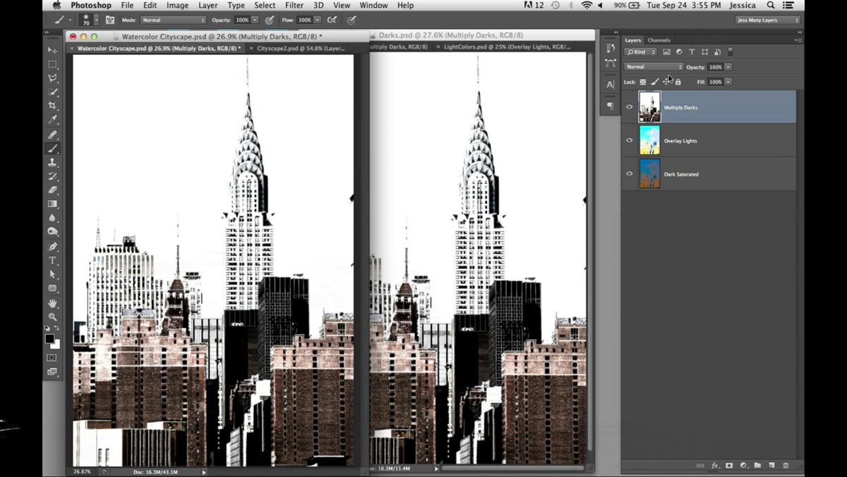 High-contrast HDR version with defined edges and structure